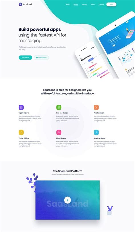 Saasland Multipurpose Wordpress Theme For Startup Web Design