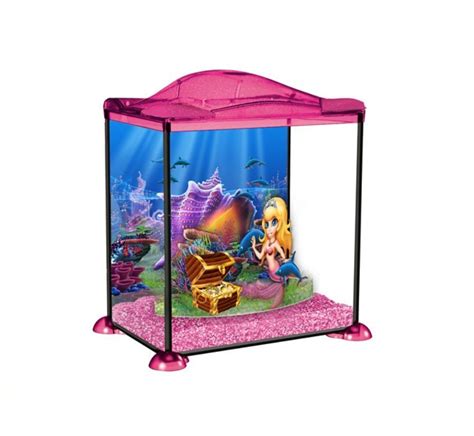 MARINA MERMAID GIRLS KIDS CHILD AQUARIUM GLASS FISH TANK 17L COLDWATER ...