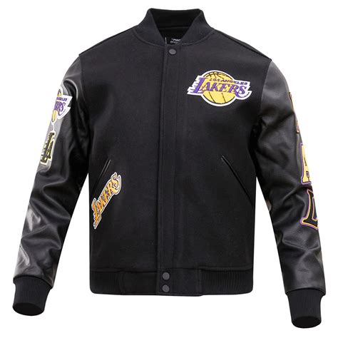 Full Zip Classic Los Angeles Lakers Varsity Jacket Jackets Masters