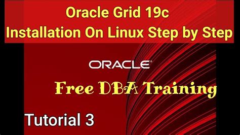 Oracle Grid 19c Installation On Linux Step By Step Oracle Grid