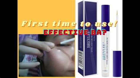 Breylee Eyelash Growth Serum Review First Time To Use Ghie Galvez