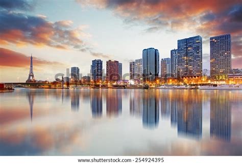 Paris Skyline Eiffel Tower Background Stock Photo 254924395 | Shutterstock