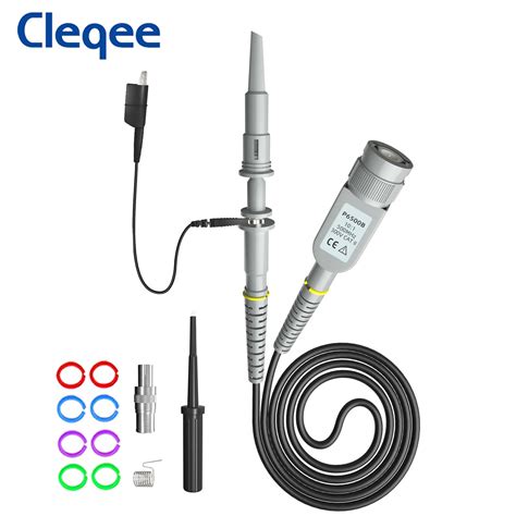 Cleqee Sonda De Osciloscopio P B Mhz X V Sonda De Prueba