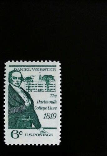 1969 6c Dartmouth College Case Daniel Webster Scott 1380 Mint Fvf Nh