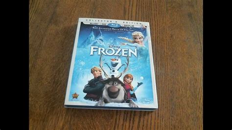 Disney Frozen Blu Ray Dvd Unboxing Youtube