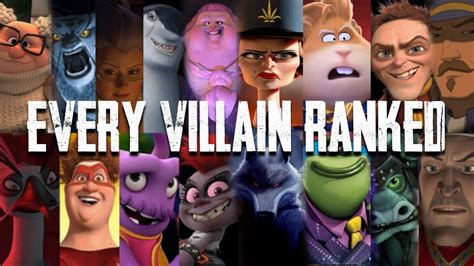 Ranking Every Dreamworks Villain Youtube