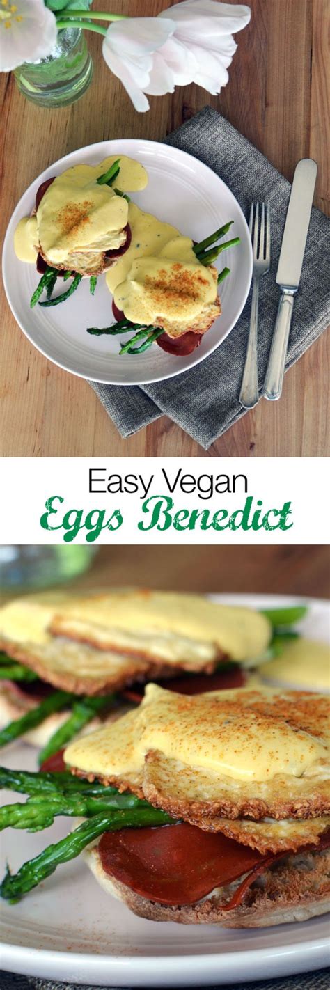 Vegan Eggs Benedict The Edgy Veg Vegetarian Brunch Vegetarian