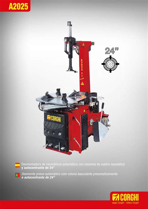 PDF Desmontadora de neumáticos automática con columna de