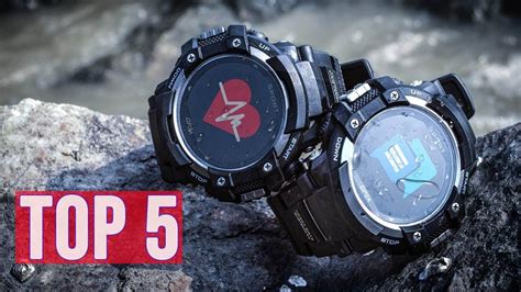 Top 5 Toughest Watches Best Waterproof Rugged Smartwatch 2019 YouTube