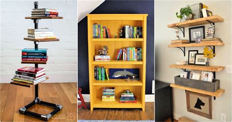 40 Diy Bookshelf Plans And Ideas To Build Your Own