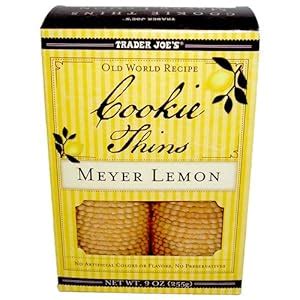 Amazon Trader Joe S Meyer Lemon Cookie Thins Oz G