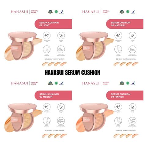 Jual HANASUI Serum Cushion 15g Fondation Shopee Indonesia