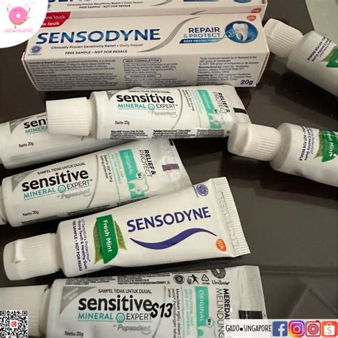 Travel Size Sensodyne Toothpaste G Shopee Singapore