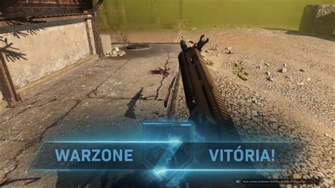 Call Of Duty Modern Warfare 2019 Vitória Em Warzone Jogado Com