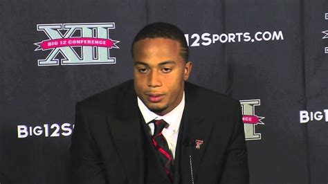 Texas Techs Terrance Bullitt From Big 12 Media Days Youtube