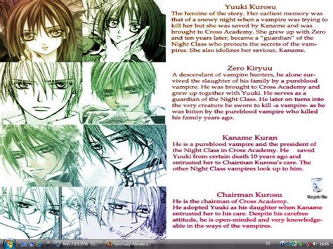 Vampire Knight Characters I by Sanctuary-Haruka on DeviantArt