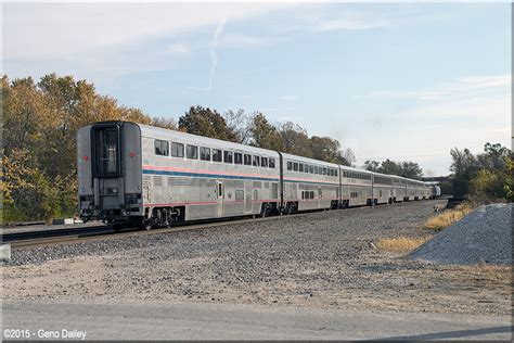 The Southwest Chief And Its Superliner Equipped Train Set Having Just