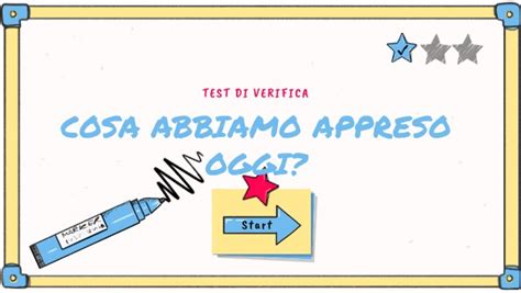 QUIZ DI VERIFICA APPRENDIMENTI