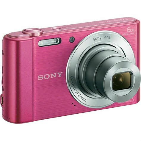 Sony Cyber Shot Dsc W Pink Rozi Digitalni Fotoaparat Digital Camera