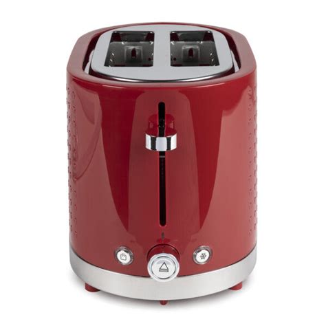 Kampa Deco Electric Toaster Ember Red