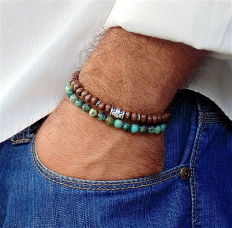 Handmade Bracelets Ebay Fashion Mens Bracelet Set Mens Beaded