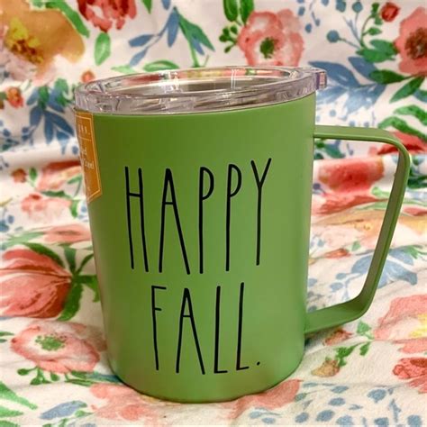 Rae Dunn Kitchen Rae Dunn Happy Fall Insulated Mug Poshmark