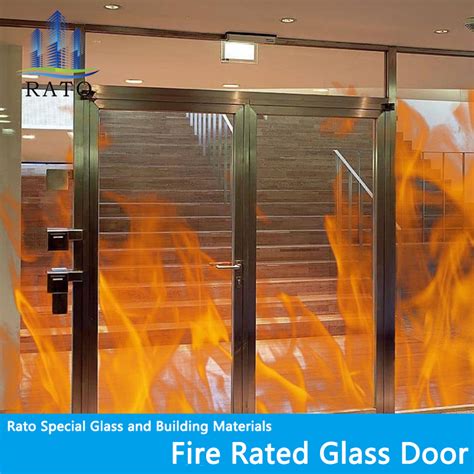 2 Hour Frameless Fire Rated Double Clear Tempered Sliding Door Glass Buy Fireproof Double Door