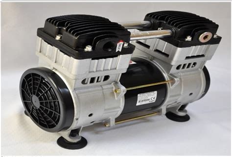 Oilless Oil Free Vacuum Pump With Twin Cylinder Piston Engine 1 0 HP