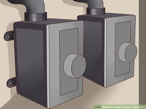 3 Ways to Install Outdoor Speakers - wikiHow