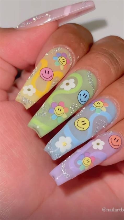 Pin By C Hotoy On Nail Inspo Nail Art Funky Nail Art Acrylic Nails