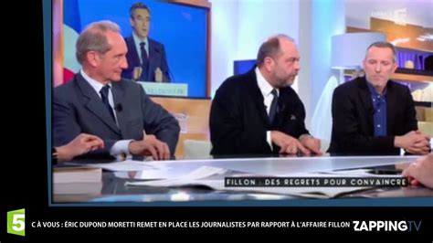 François Fillon C à Vous Eric Dupond Moretti dénonce lacharnement