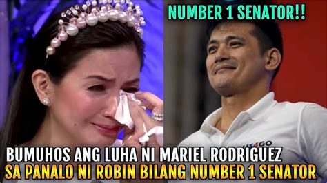 Mariel Rodriguez Bumuhos Ang Luha Ng Manalo Si Robin Padilla Bilang