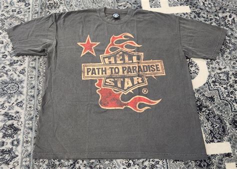 Hellstar Hellstar Biker Tour Tee Xxl Grailed