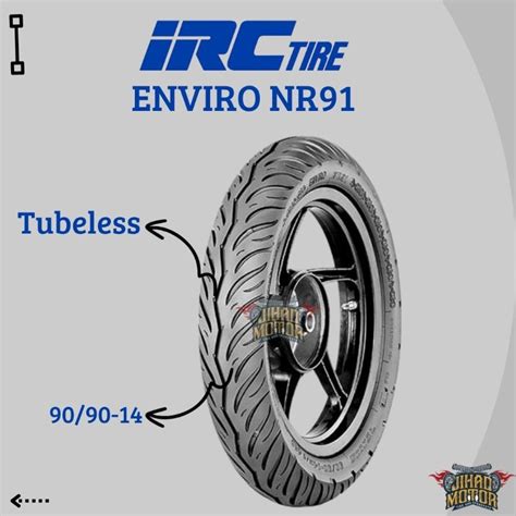 Jual Ban Luar Tubeless Matic Ring Irc Nr Enviro Shopee