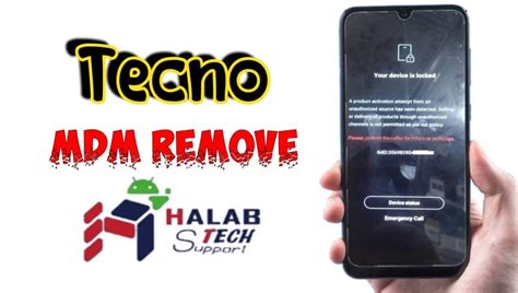 حلب تك Halabtech TECNO CK6N MDM REMOVE