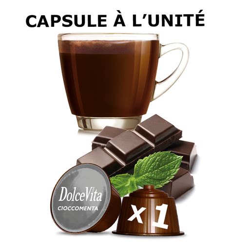 Cioccomenta Chocolat Menthe Fraîche La Capsulerie La Capsulerie