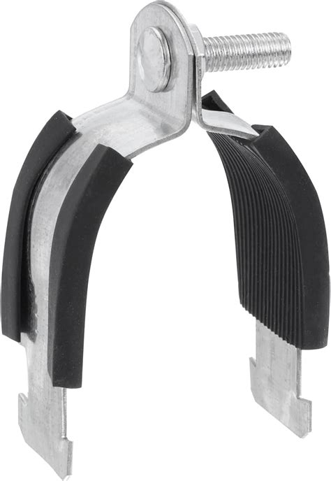 Uxcell Rubber Cushion Strut Clamp Fit For 2 12 Pipe Cushioned Clamp