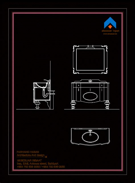 Baños Públicos En DWG 871 97 KB Librería CAD