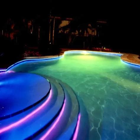 underwater outdoor side glow fiber optic swimming pool light Commercial ...