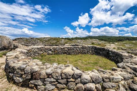 Celtic Castro De Barona Galician Iron Age Forts Porto Do Son Coruna