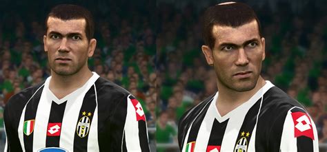 pes modif pes  zidane face  facemaker muminek