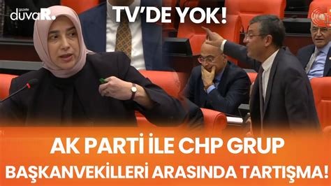 Özgür Özel ile AK Parti Grup Başkanvekili Özlem Zengin arasında