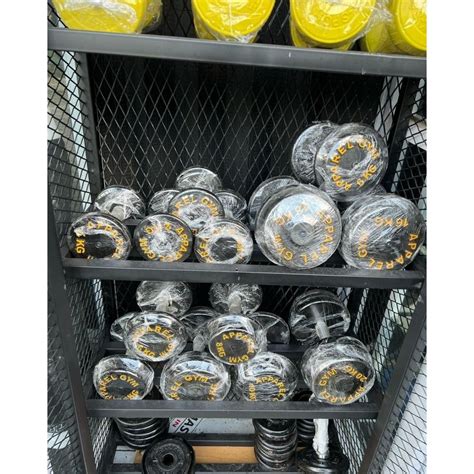 Jual Dumbel Set Barbel Set Kg Kg Dumbell Besi Barbell Piringan