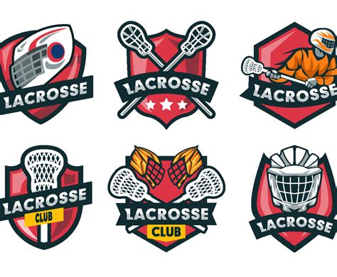 Set Of Lacrosse Logo