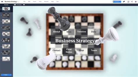 Business Strategy Prezi Next Template Creatoz Collection