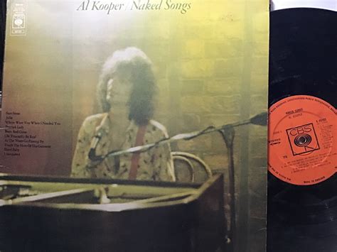 LP Al Kooper Naked Songs OOP VINYL RECORD Anubis Classic Rock Piring