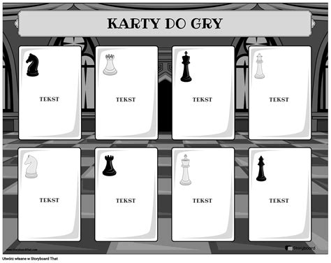 Karta Do Gry 6 Storyboard Por Pl Examples