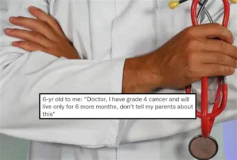 Doctor Tells The Tragic Story Of A 6 Year Old Cancer Patient