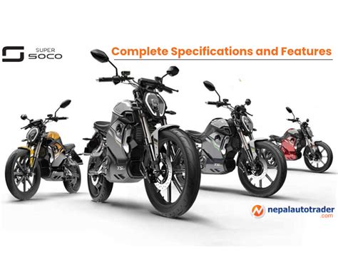 Super Soco Electric Bikes Price In Nepal Complete Specifications And