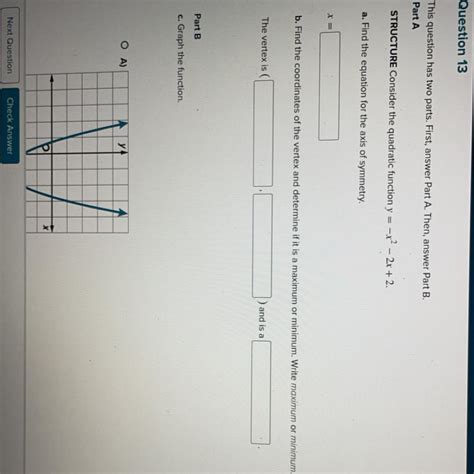 This Question Has Two Parts First Answer Part A Then Answer Part B Part A Structure